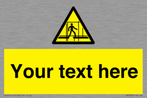 Custom Scaffold Incomplete Sign